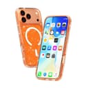 iPhone 17 Pro Max - TPU Glitter Powder Orange - 3