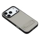 iPhone 17 Pro Max - X-LEVEL Leather Coated With Kickstand Grey - 5