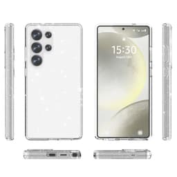 Samsung Galaxy S25 Ultra - TPU Glittery Powder Transparent - 6