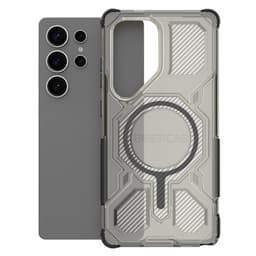 Samsung Galaxy S25 Ultra - BIBERCAS Transparent Series Cover Black - 2