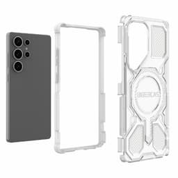 Samsung Galaxy S25 Ultra - BIBERCAS Transparent Series Cover Black - 5