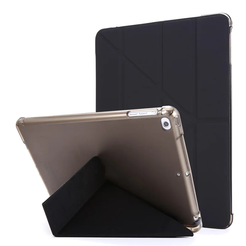 iPad 9.7 2017/2018 - Deformable Stand Leather Black