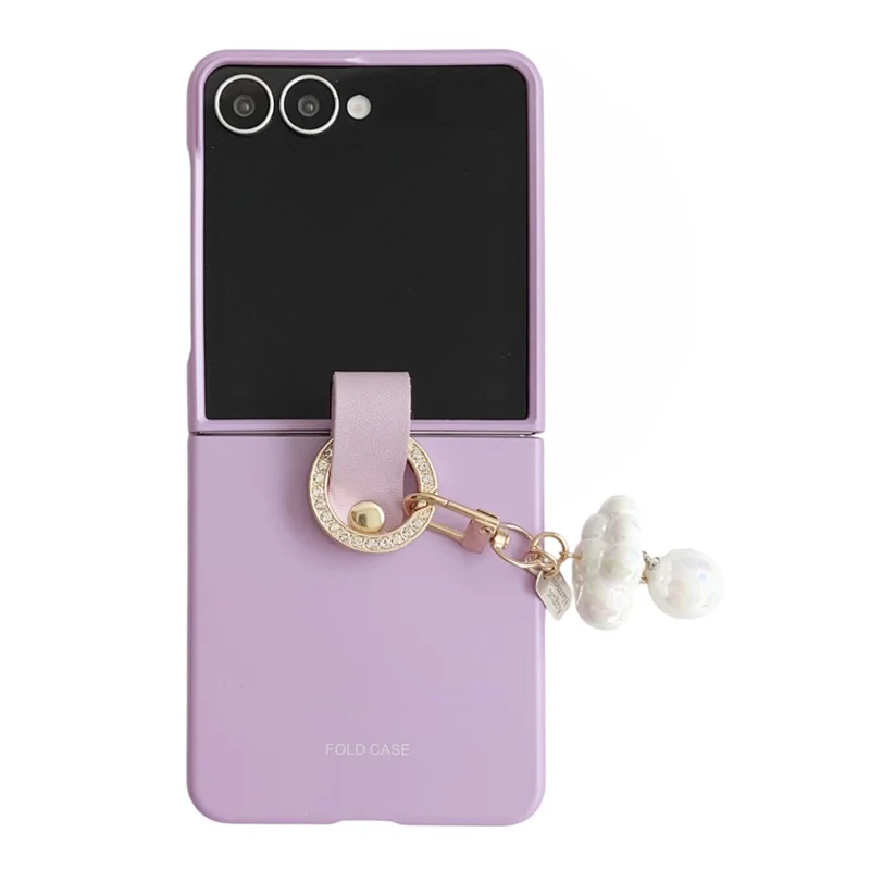 Samsung Galaxy Z Flip 7 - Ultra Slim Pearl Pendant Purple