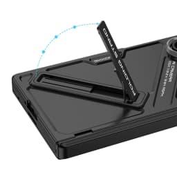 Samsung Galaxy Z Fold 7 - GKK Kickstand With Tempered Glass Black - 3